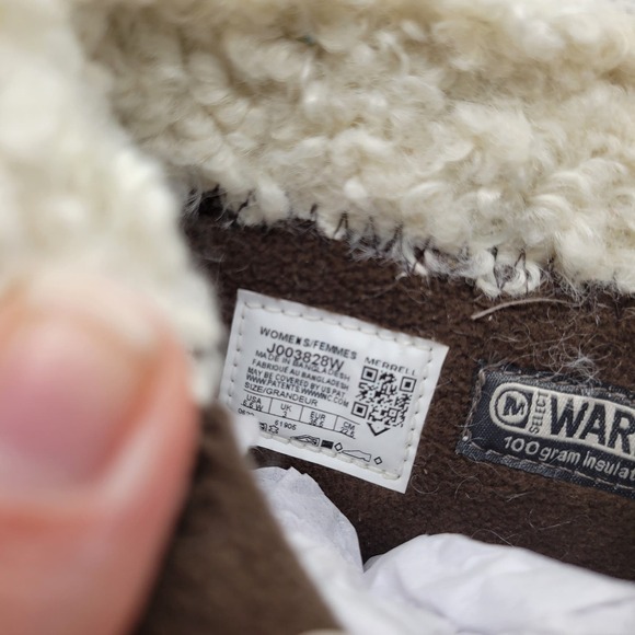 NWOT Merrell Encore 4 Bluff Zip Polar Waterproof Boots-Brown-Women's 5.5 W - Picture 7 of 9